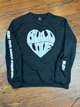 Black Build Love Crew Neck