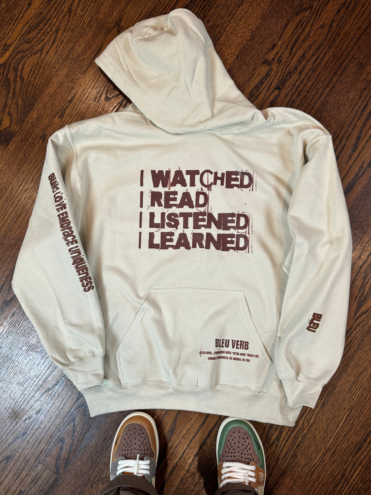 I Watched Read Listened Learned Hoodie