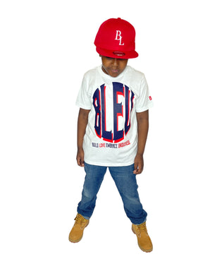 Kids BLEU Block Tee