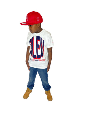 Kids BLEU Block Tee