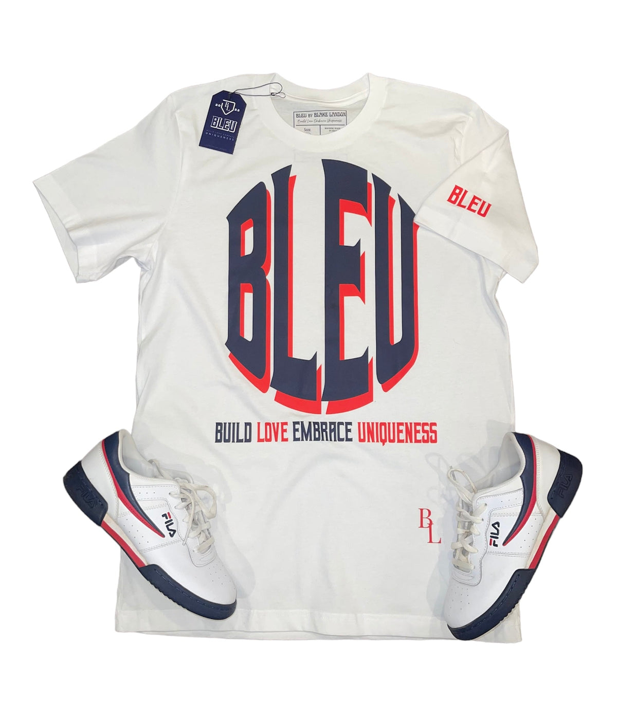 Kids BLEU Block Tee