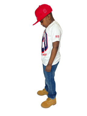 Kids BLEU Block Tee