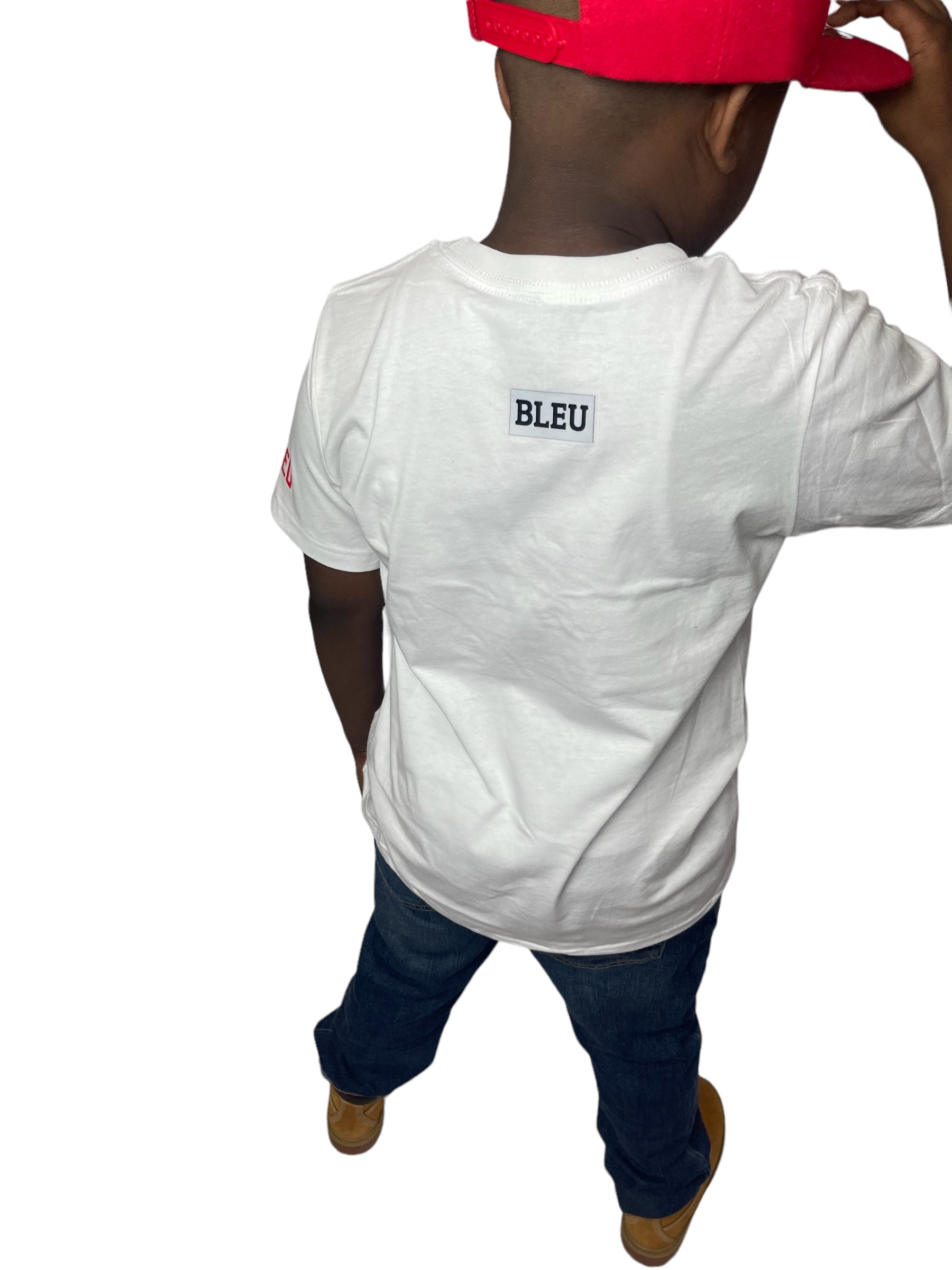 Kids BLEU Block Tee