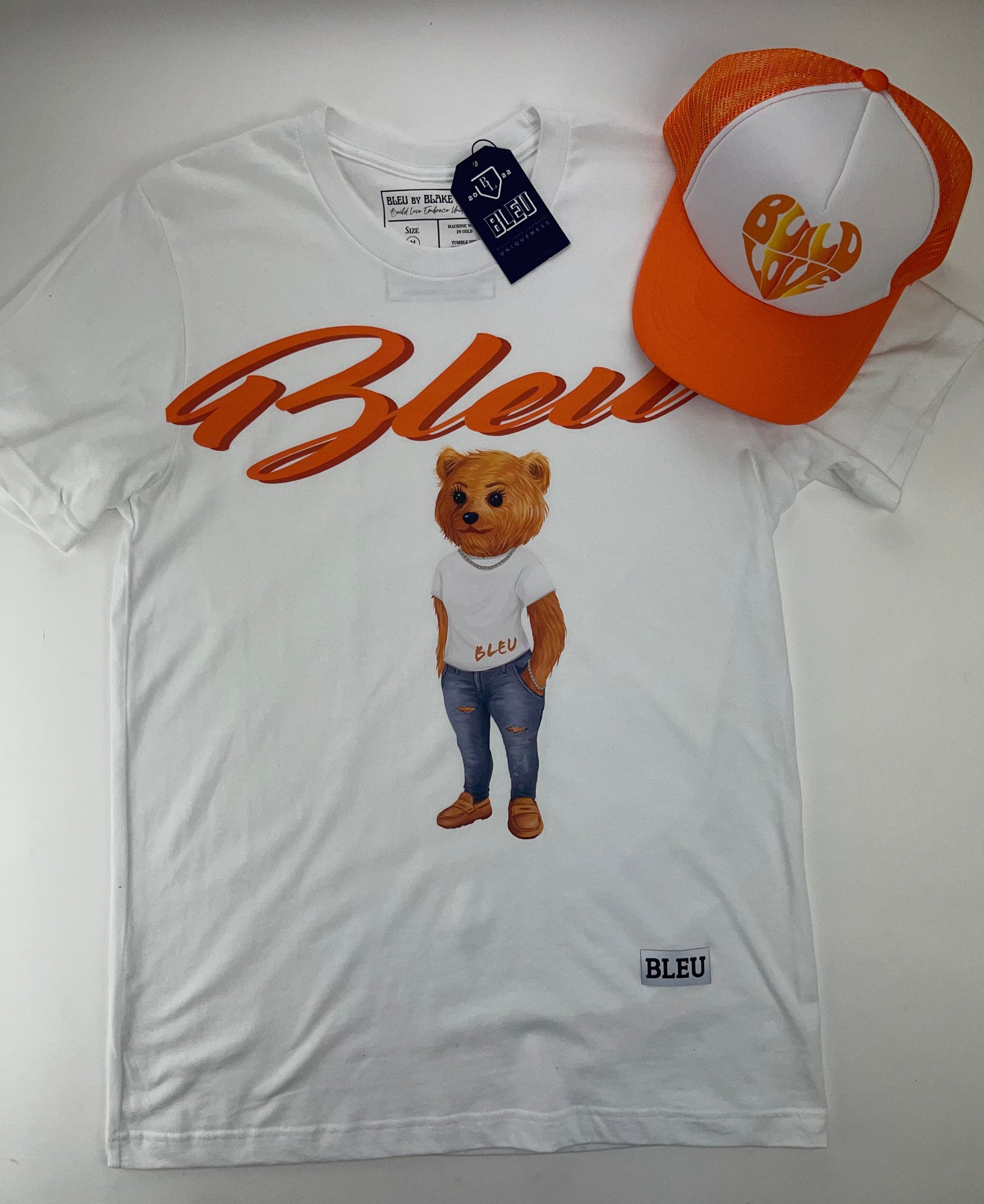 Kids Ms BLEU Bear Tee